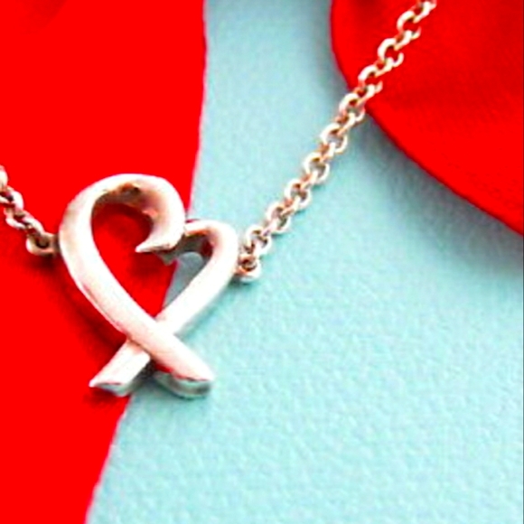 Brand New Tiffany&Co Paloma Picasso Loving Heart Bracelet Silver 925  7i - Picture 1 of 9